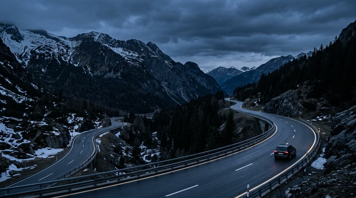 Diensten Zwitserse Alpen achtergrond